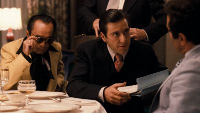 Still from The Godfather (1972) that has been tagged with: meeting