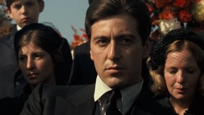 Still from The Godfather (1972) that has been tagged with: flowers
