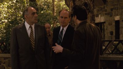 Still from The Godfather (1972) that has been tagged with: ecd541 & exterior