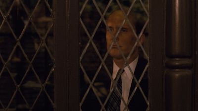 Still from The Godfather (1972) that has been tagged with: interior & clean single & peeking & day