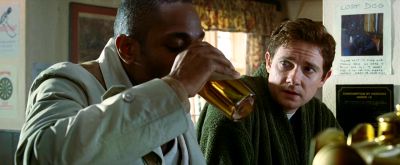 Still from The Hitchhiker's Guide to the Galaxy (2005) that has been tagged with: drinking & bar