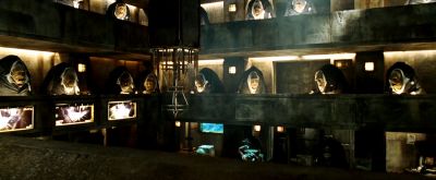 Still from The Hitchhiker's Guide to the Galaxy (2005) that has been tagged with: 1dacd7 & establishing shot & interior