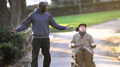 Still from The Intouchables (2011) that has been tagged with: ffff66 & day & two-shot & exterior