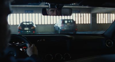Still from The Killing of a Sacred Deer (2017) that has been tagged with: clean single & medium close-up & car & interior & rearview mirror