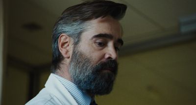 Still from The Killing of a Sacred Deer (2017) that has been tagged with: hospital room & low-angle & close-up