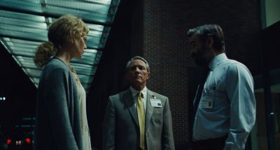 Still from The Killing of a Sacred Deer (2017) that has been tagged with: night & exterior & medium wide & hospital