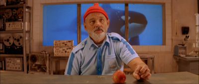 Still from The Life Aquatic with Steve Zissou (2004) that has been tagged with: 714f38 & clean single & orca & medium shot