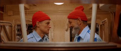 Still from The Life Aquatic with Steve Zissou (2004) that has been tagged with: night & medium shot & boat interior
