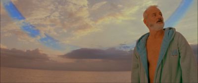 Still from The Life Aquatic with Steve Zissou (2004) that has been tagged with: ocean & clean single & wide shot & horizon