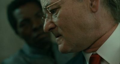 Still from The Limits of Control (2009) that has been tagged with: 714f38 & profile shot & close-up