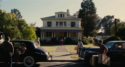Still from The Master (2012) that has been tagged with: day & front lawn