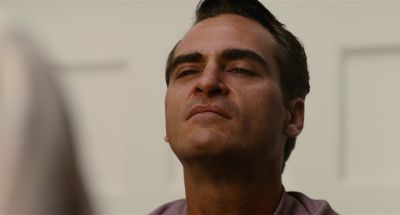 Still from The Master (2012) that has been tagged with: close-up & low-angle & day