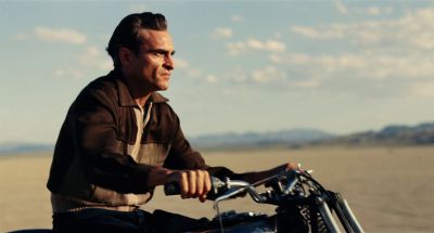 Still from The Master (2012) that has been tagged with: motorcycle