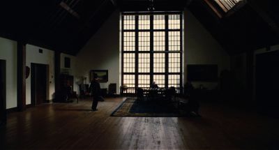 Still from The Master (2012) that has been tagged with: extreme wide & day & interior & establishing shot