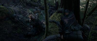 Still from The Revenant (2015) that has been tagged with: laying down