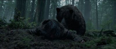 Still from The Revenant (2015) that has been tagged with: day & bear