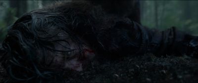 Still from The Revenant (2015) that has been tagged with: woods & laying down