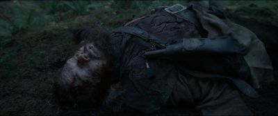 Still from The Revenant (2015) that has been tagged with: laying down