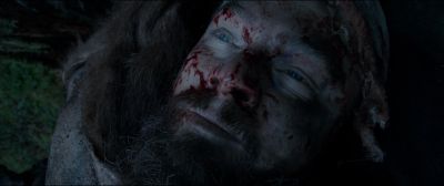Still from The Revenant (2015) that has been tagged with: top-down & close-up