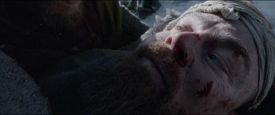 Still from The Revenant (2015) that has been tagged with: laying down & close-up