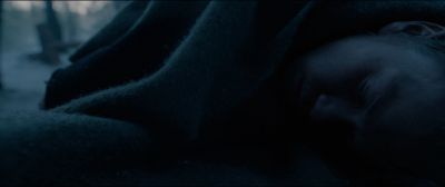 Still from The Revenant (2015) that has been tagged with: sleeping & close-up
