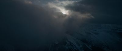 Still from The Revenant (2015) that has been tagged with: 545454 & clouds & mountains & exterior