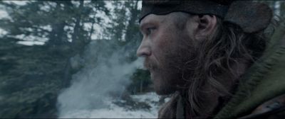 Still from The Revenant (2015) that has been tagged with: close-up & profile shot