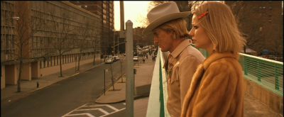 Still from The Royal Tenenbaums (2001) that has been tagged with: f4a662 & day & exterior & two-shot