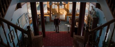 Still from The Secret Life of Walter Mitty (2013) that has been tagged with: stairs & clean single & looking up & interior