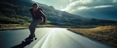 Still from The Secret Life of Walter Mitty (2013) that has been tagged with: skateboard & clean single