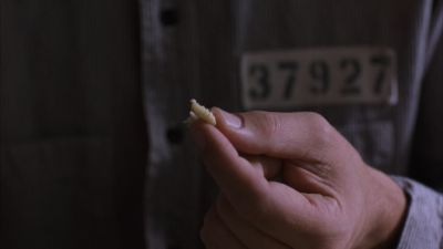 Still from The Shawshank Redemption (1994) that has been tagged with: interior & day & grub
