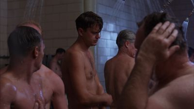Still from The Shawshank Redemption (1994) that has been tagged with: medium wide & shower