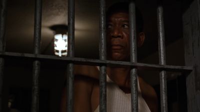 Still from The Shawshank Redemption (1994) that has been tagged with: prison cell