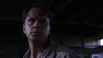 Still from The Shawshank Redemption (1994) that has been tagged with: 4f404c & day