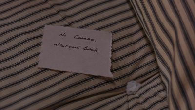 Still from The Shawshank Redemption (1994) that has been tagged with: handwriting