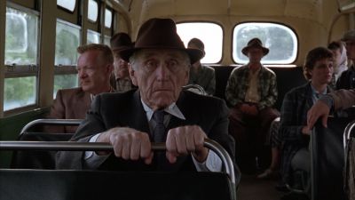 Still from The Shawshank Redemption (1994) that has been tagged with: 625047 & bus interior