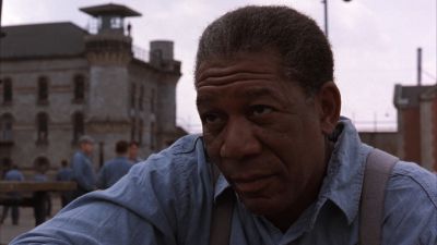Still from The Shawshank Redemption (1994) that has been tagged with: f4f0ec & exterior & day