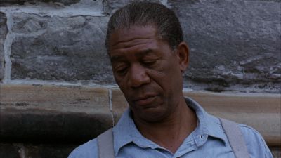 Still from The Shawshank Redemption (1994) that has been tagged with: 769ecb & prison yard