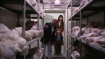 Still from The Shining (1980) that has been tagged with: freezer & wide shot