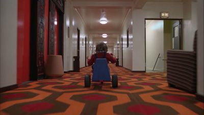 Still from The Shining (1980) that has been tagged with: hallway