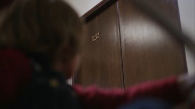 Still from The Shining (1980) that has been tagged with: door & insert