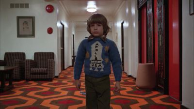 Still from The Shining (1980) that has been tagged with: b13f35 & day & clean single & wide shot