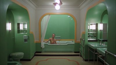 Still from The Shining (1980) that has been tagged with: bathroom