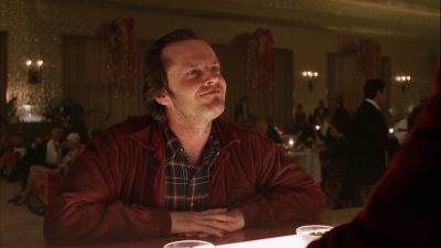 Still from The Shining (1980) that has been tagged with: 8a3324 & bar