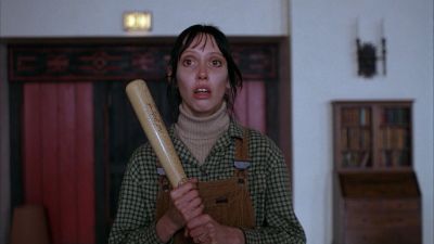 Still from The Shining (1980) that has been tagged with: medium shot & baseball bat