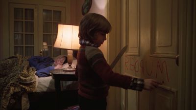 Still from The Shining (1980) that has been tagged with: bed