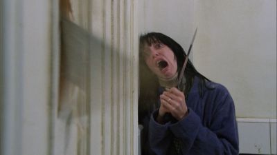 Still from The Shining (1980) that has been tagged with: screaming