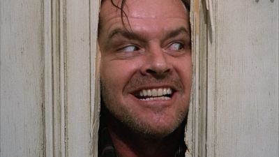 Still from The Shining (1980) that has been tagged with: a67a59 & peeking & night