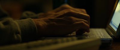 Still from The Social Network (2010) that has been tagged with: computer screen & extreme close-up