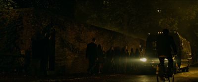 Still from The Social Network (2010) that has been tagged with: flare & bicycle & lens flare